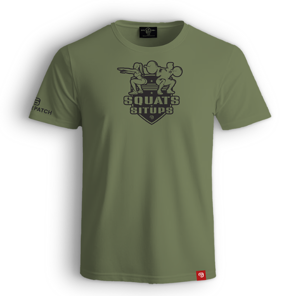 Camiseta Desafío Squats & Sit-Ups de Super Patch