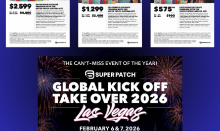 Promociones Super Patch Agosto 2025 y Global Kick Off Take Over 2026 Las Vegas